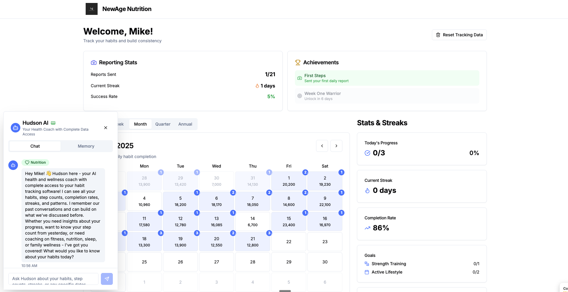 Personalized AI Fitness and Nutrition Assistant